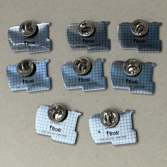 VINTAGE 2000 OLYMPIC TORCH RELAY PINS FROM AUSTRALIA - LOT OF 8 - Picture 2 of 10